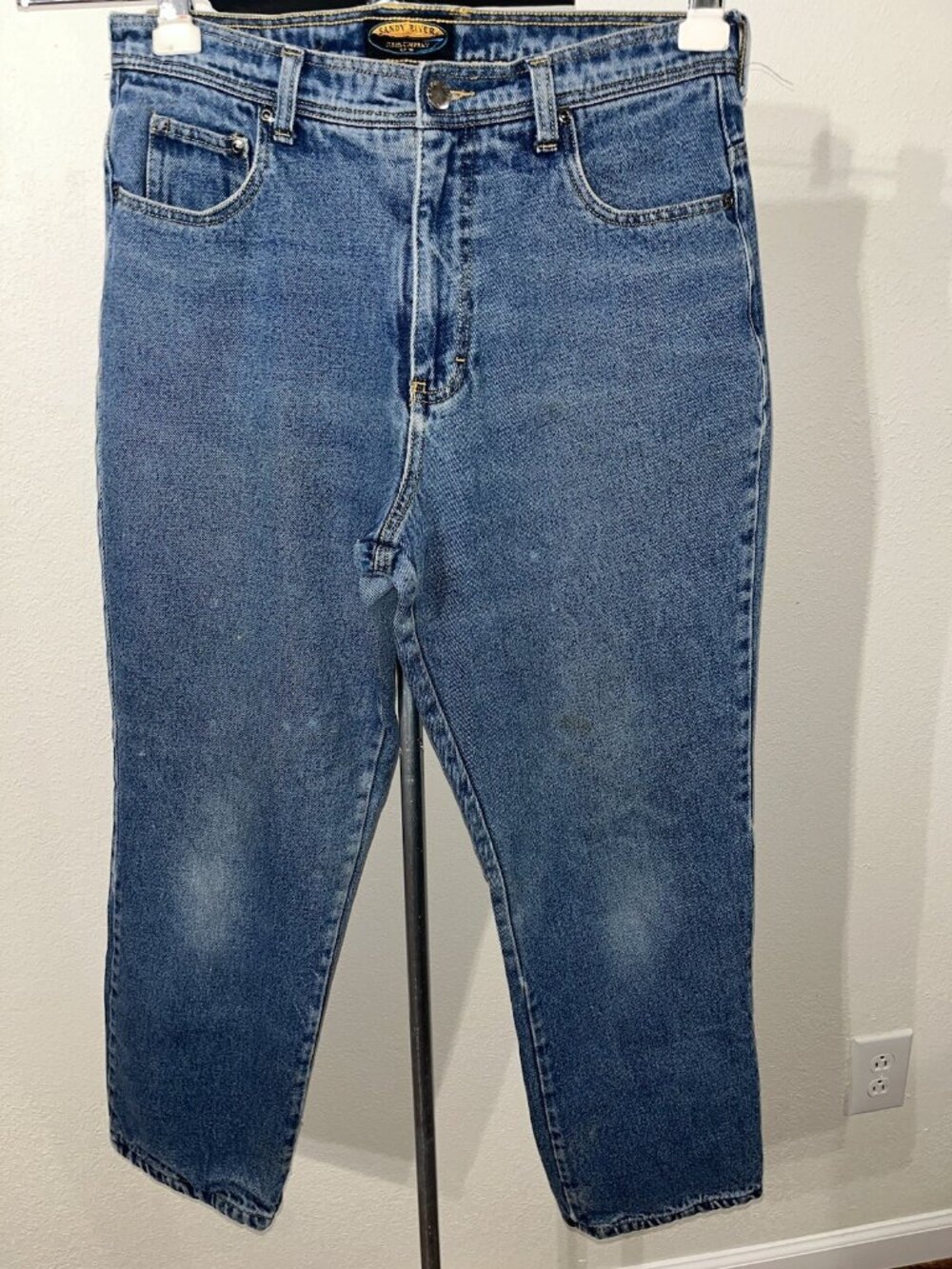 Sandy River Flannel Lined Jean Women 8 30X26 Rugged Workwear Winter Warm